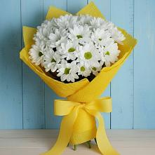 Букет цветов из:  Хризантемы в Казачка