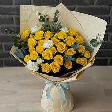 Букет цветов из:  Розы #REPLACE_PRED# Казачка