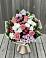Букет цветов из: Альстромерии, Гвоздики, Розы и Хризантемы в Казачка