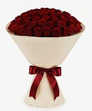 Букет 101 Бордовая роза Блэк Бакарра #REPLACE_PRED# Казачка