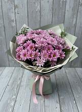 Букет цветов из:  Хризантемы в Казачка