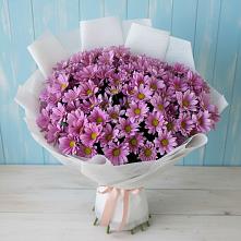 Букет цветов из:  Хризантемы в Казачка