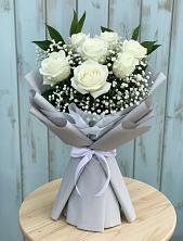 Букет цветов из:  Розы в Казачка