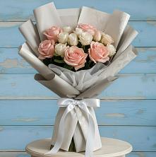 Букет цветов из:  Розы в Казачка