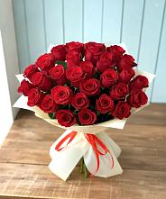 Букет 29 Красных роз #REPLACE_PRED# Казачка
