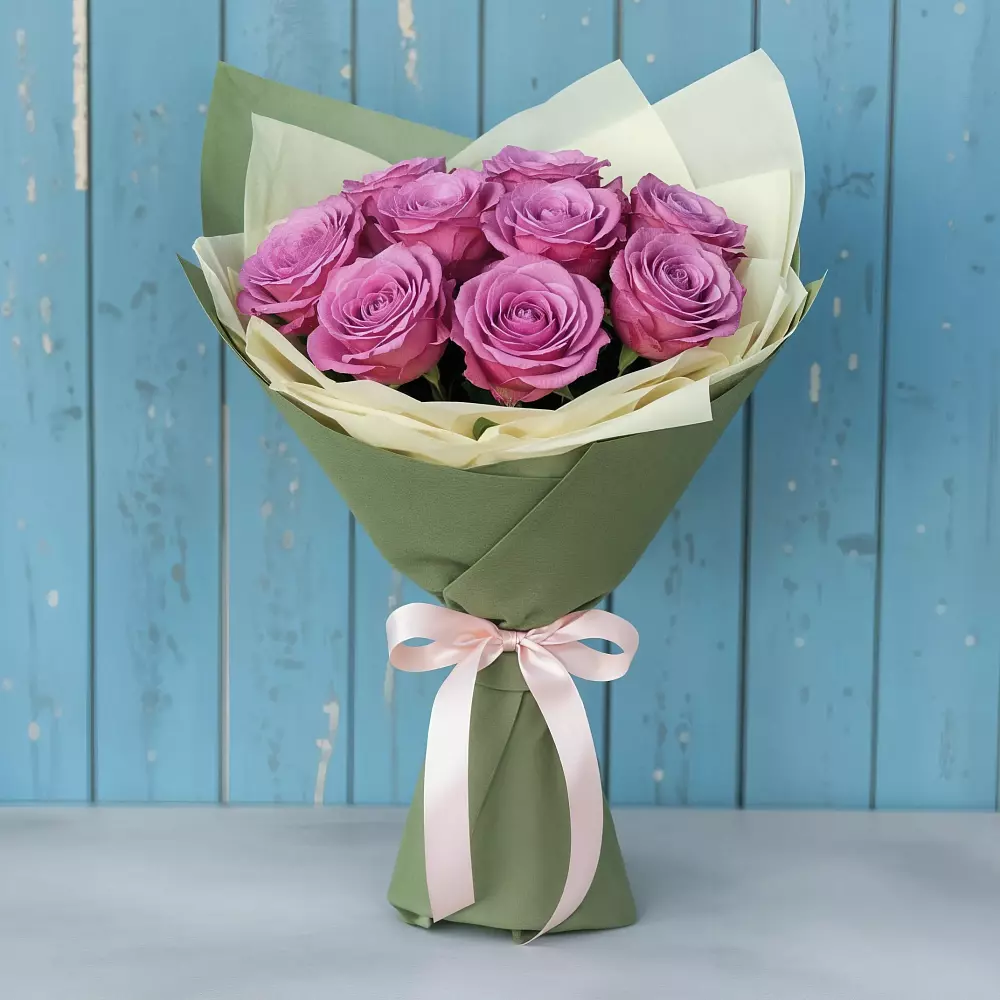 Букет Розы Фёрст Леди в Казачка