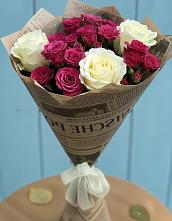 Букет цветов из:  Розы #REPLACE_PRED# Казачка