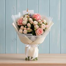 Букет цветов из:  Розы #REPLACE_PRED# Казачка