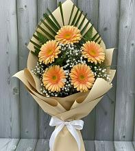 Букет цветов из:  Герберы #REPLACE_PRED# Казачка