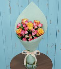 Букет цветов из:  Розы в Казачка