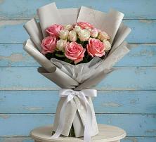 Букет цветов из:  Розы #REPLACE_PRED# Казачка