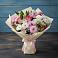 Букет цветов из: Хризантемы, Альстромерии и Розы в Казачка
